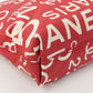 Chanel Around 2002 Made By Sea Line Multi Pouch Red