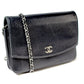 CHANEL CC TIMELESS CAVIAR WALLET ON CHAIN
