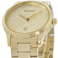 GUCCI G-TIMELESS YELLOW GOLD DIAMOND PATTERN DIAL WATCH