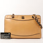 Chanel Around 2000 Made Cc Mark Plate Chain Shoulder Bag Beige