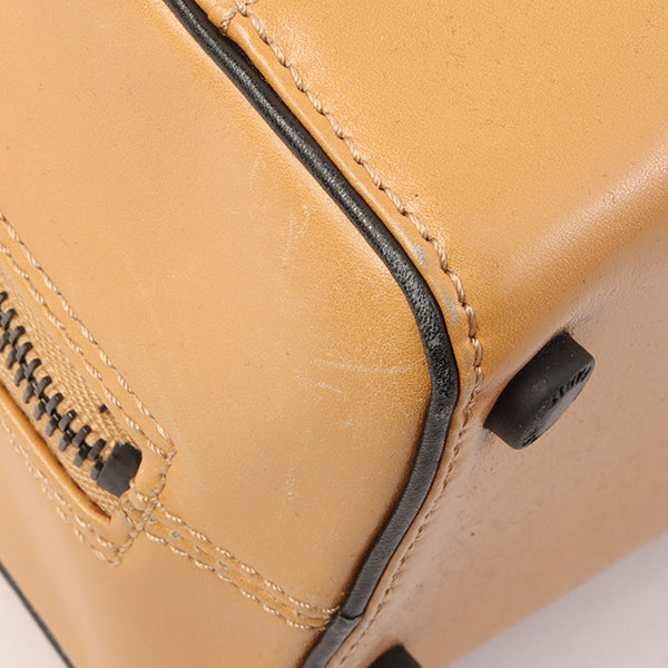 Chanel Around 2000 Made Cc Mark Plate Chain Shoulder Bag Beige