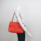 Chanel Classic Flap Maxi Orange Leather Giant CC Logo