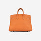 Birkin 25 - Orange Togo