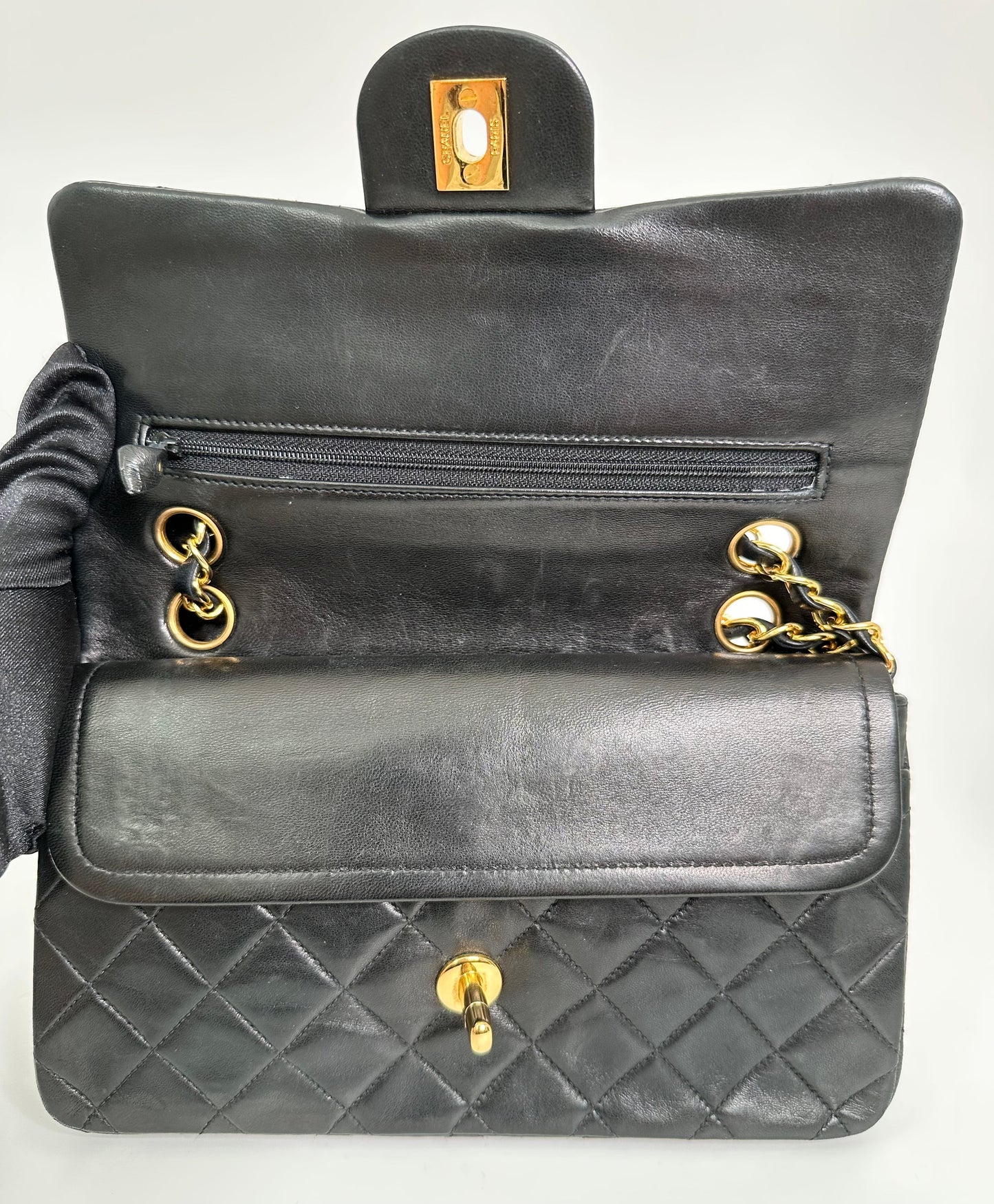 CHANEL 9 Inch Small Double Flap Bag