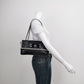 Chanel East West Mademoiselle Flap Bag 2008 Medium Black Leather Shoulder Bag