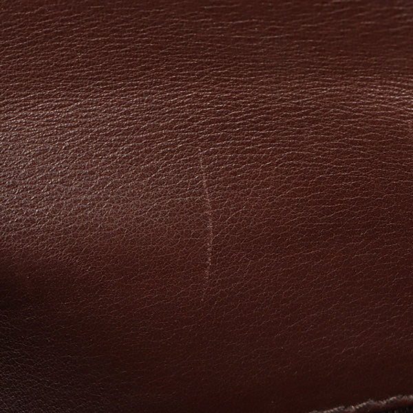 Chanel Around 2001 Made Soft Calf Skin Cc Mark Plate One Shoulder Bag Brown