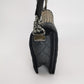 Chanel Le Boy 2014 Large Black Woven Reverso Calfskin Leather Flap Bag