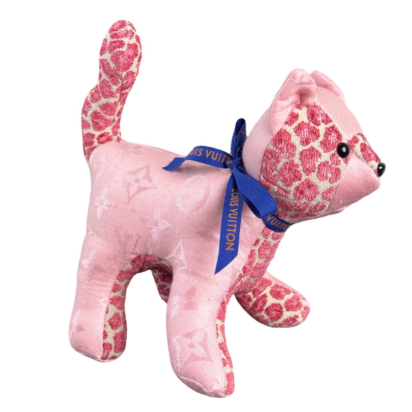 LV Monogram   Silk & Wool Scarf Charming Kitten