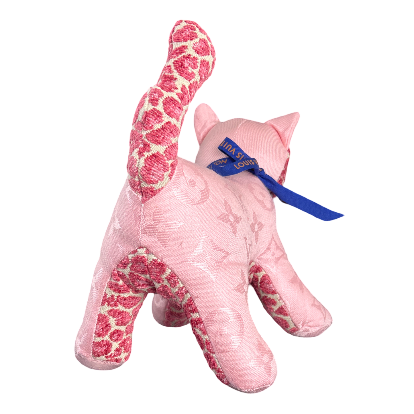 LV Monogram   Silk & Wool Scarf Charming Kitten
