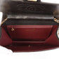 Chanel Around 1998 Made Cc Mark Plate Chain Bag Black