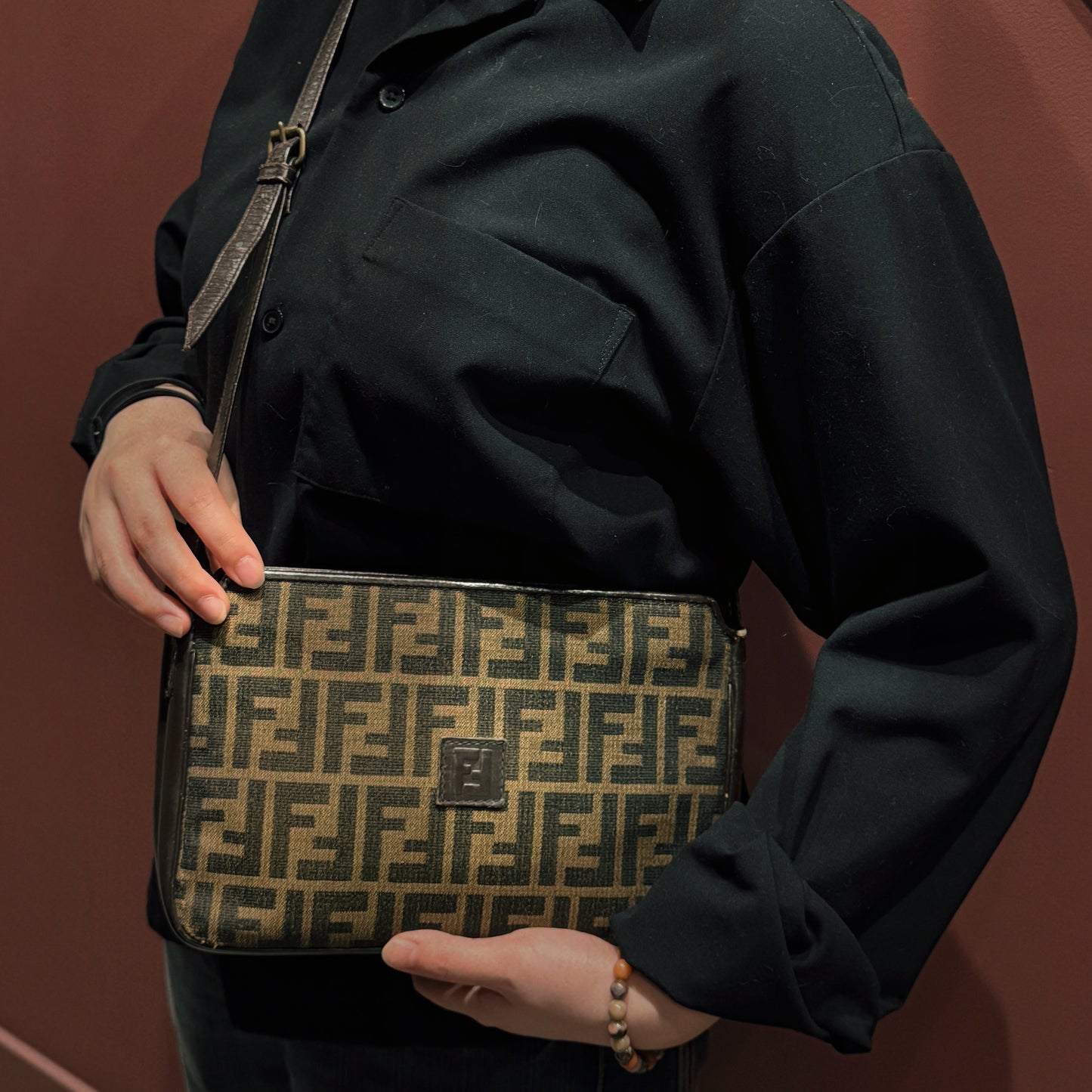 Fendi Monogram Zukka   Bag TWS
