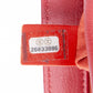 CHANEL Lambskin Rock the Corner Chevron Flap Red Bag