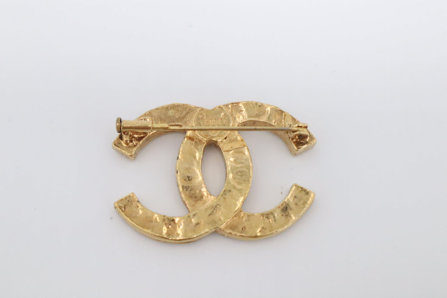 Chanel CC Rhinestone Brooch