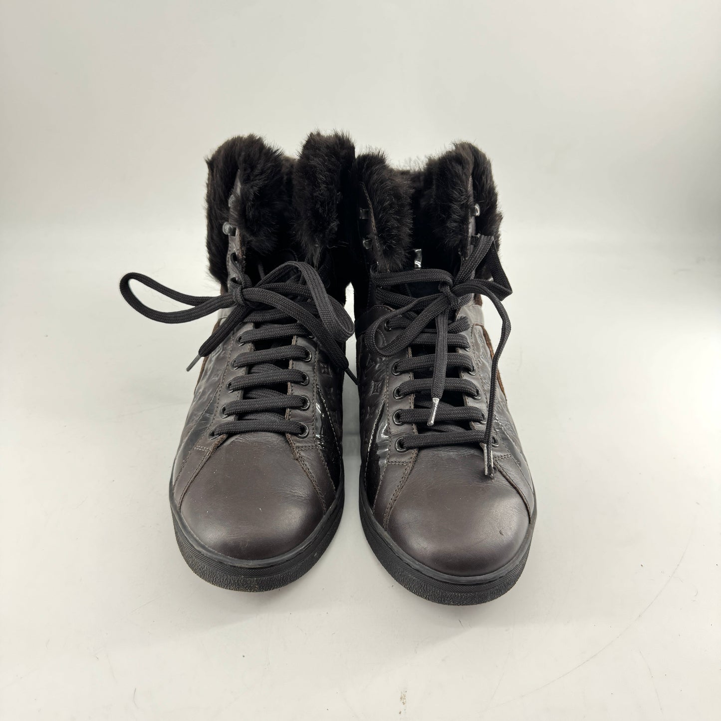 Louis Vuitton Brown Boots  DT