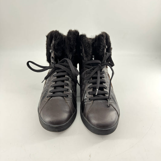 Louis Vuitton Brown Boots  DT