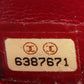 Chanel Around 2000 Made Caviar Skin Cc Mark Stitch Chain Top Handle Bag Pink