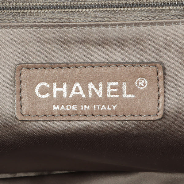 Chanel 2008 Made Wild Stitch 2.55 2 Way Bag Beige