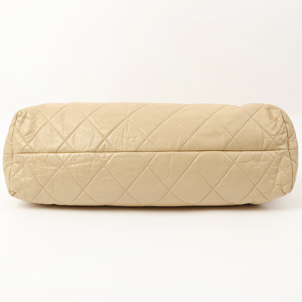 Chanel 2008 Made Wild Stitch 2.55 2 Way Bag Beige