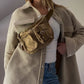 Prada Nylon Beige Crossbody Bag