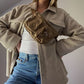 Prada Nylon Beige Crossbody Bag