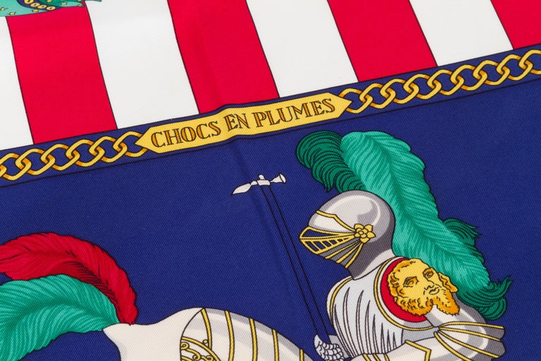 Hermes Chocs en Plumes Scarf