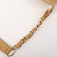 Chanel Around 2001 Made Caviar Skin Cc Mark Stitch Shoulder Bag Beige