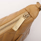 Chanel Around 2001 Made Caviar Skin Cc Mark Stitch Shoulder Bag Beige