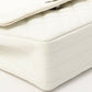 Chanel Around 1996 Made Pvc Turn-Lock Plastic Chain Handbag White