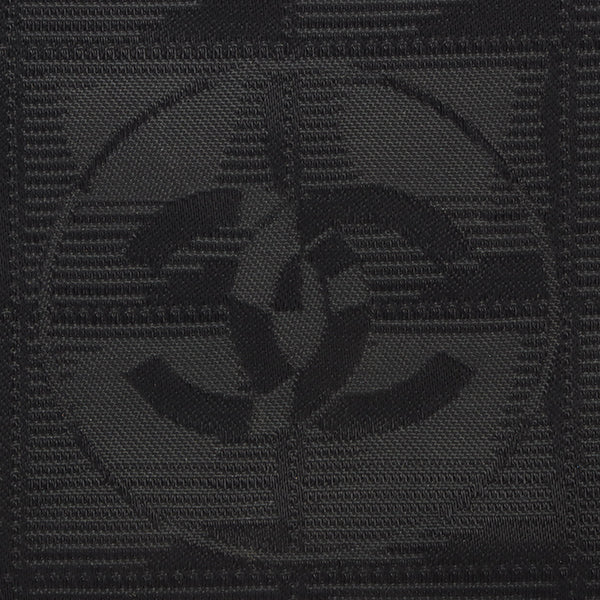 Chanel 2002 Made New Travel Line Nylon Coco Mark Pouch Black