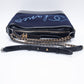 CHANEL Navy Paris Hamburg Felt Gabrielle Hobo Embroidered Wool and Calfskin