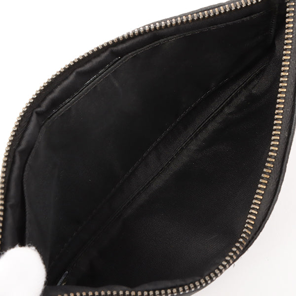 Chanel 2002 Made New Travel Line Nylon Coco Mark Pouch Black