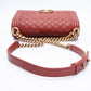 CHANEL Dark Orange Caviar Quilted Medium Boy Flap Bag