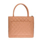 CHANEL Beautiful Cabas Medallion bag in salmon caviar leather, GHW
