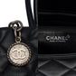CHANEL Beautiful Cabas Medallion bag in black caviar leather, SHW