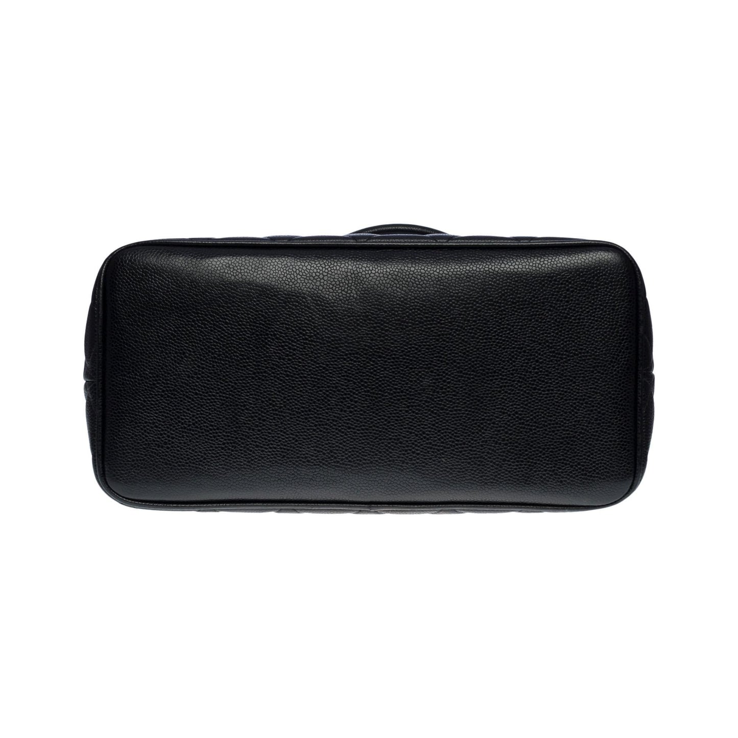 CHANEL Beautiful Cabas Medallion bag in black caviar leather, SHW