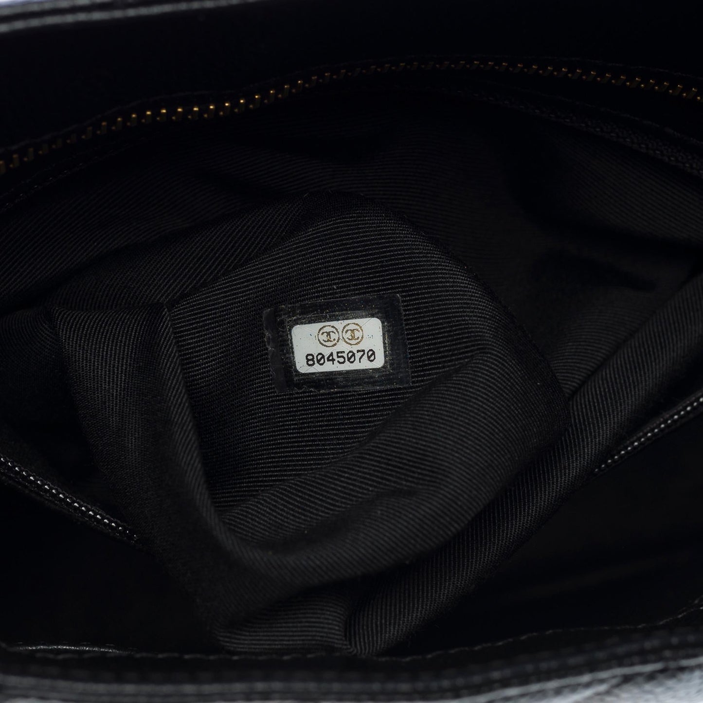 CHANEL Beautiful Medaillon Tote bag in black caviar leather, GHW