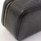 Chanel Around 1995 Made Caviar Skin Cc Mark Stitch Vanity Black