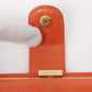 Chanel 2000 Made Caviar Skin Coco Mark Stitch Wallet Vermilion