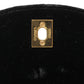 CHANEL Around 1995 Made Double Turn-Lock Velour Backpack Black