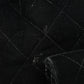 Chanel Around 1995 Made Double Turn-Lock Velour Backpack Black