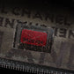Chanel Around 2003 Made Logo Embossed Chain Tote Bag Black