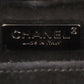 CHANEL Around 2006 Made Beads Cc Metal Clasp Chain 2Way Bag Black