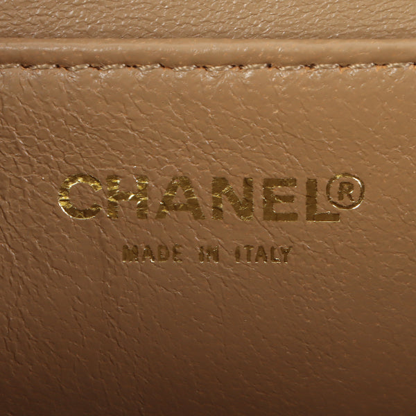 Chanel Around 2002 Made Denim Chocobar Cc Mark Plate Chain Bag Indigo