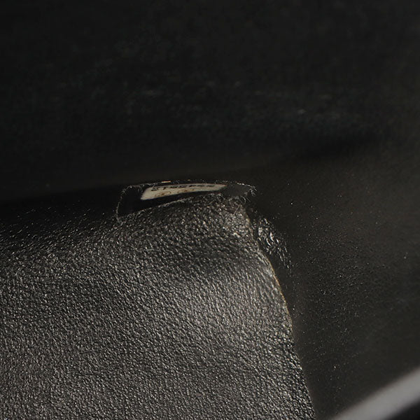 Chanel Around 1998 Made Caviar Skin Turn-Lock Handbag Black