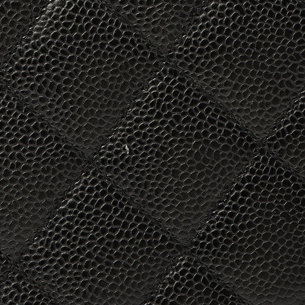 Chanel Around 1998 Made Caviar Skin Turn-Lock Handbag Black