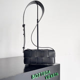 Amelia SMALL BRICK 24CM BLACK LAMBSKIN