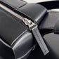 Amelia SMALL BRICK 24CM BLACK LAMBSKIN Amelia