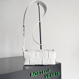 Amelia SMALL BRICK 24CM WHITE LAMBSKIN