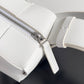 Amelia SMALL BRICK 24CM WHITE LAMBSKIN