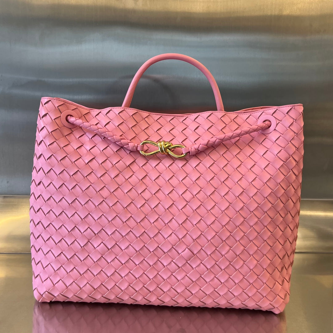 Amelia LARGE ANDIAMO 45CM PINK LAMBSKIN